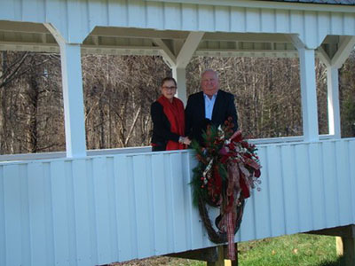 Joanne & Don on Covered Bridge